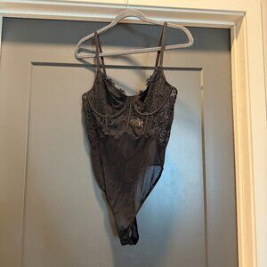 Black Lace Body Suit